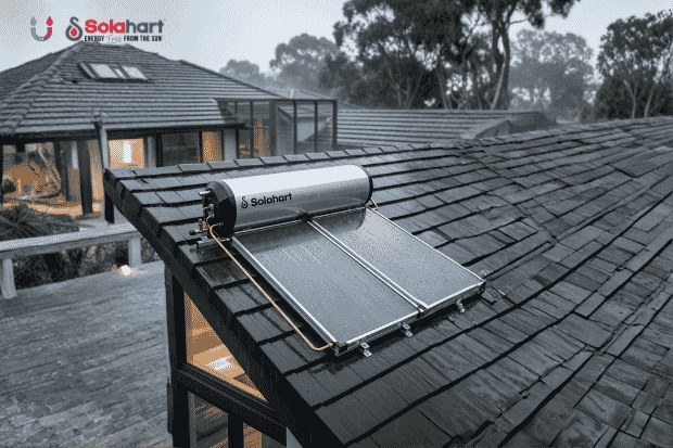 Solar Heater Mendung Tetap Panas dengan Teknologi Modern yang Tetap Andal