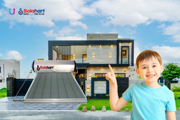 Teknologi Pemanas Hemat Energi untuk Rumah Modern dengan solar water heater Solahart yang memanfaatkan energi matahari secara efisien untuk menyediakan air hangat nyaman, hemat biaya, dan ramah lingkungan