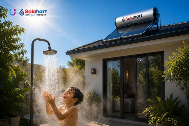 Pemanas air tenaga surya solar water heater memiliki cara kerja yang praktis untuk menyediakan air hangat dengan memanfaatkan energi matahari.